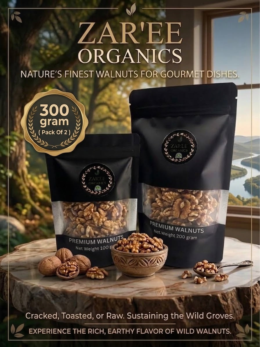 Akhrot Giri (walnuts) zaree Organics