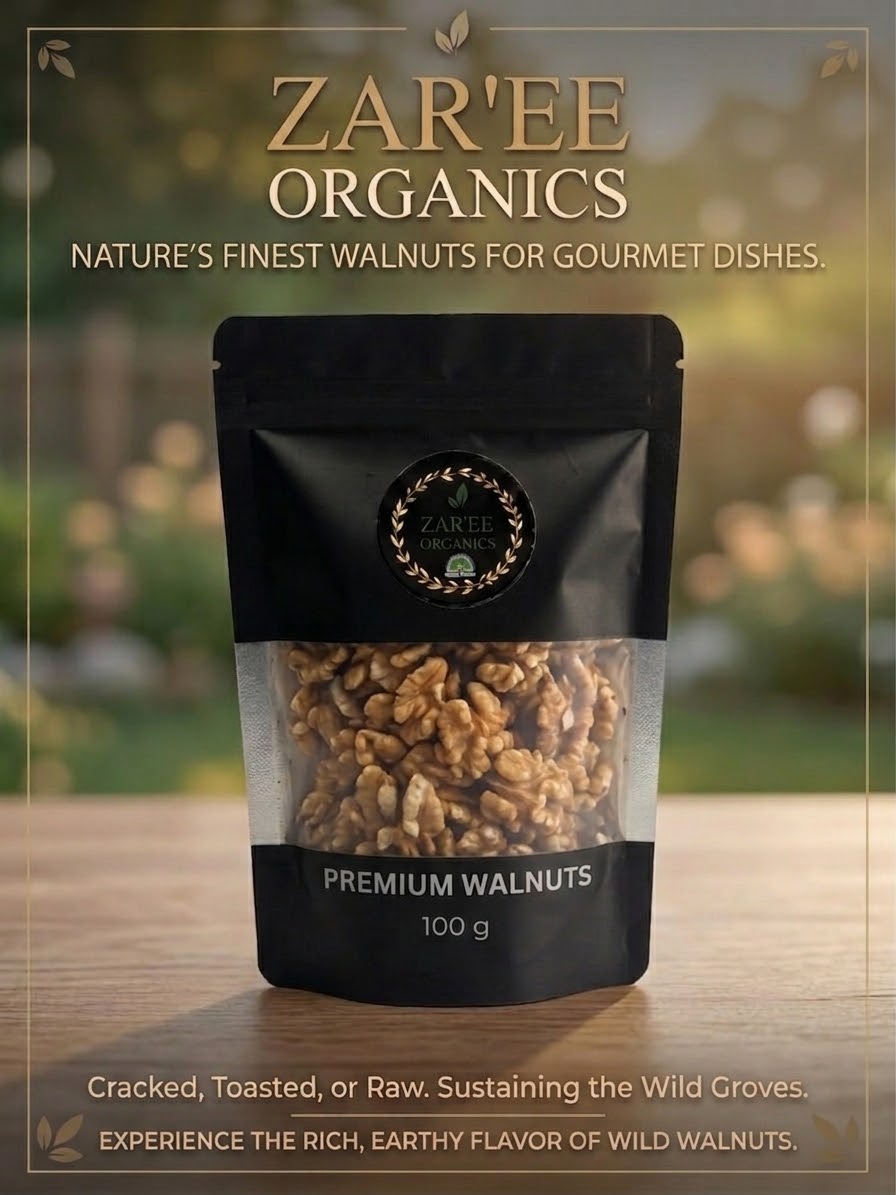 Akhrot Giri (walnuts) zaree Organics