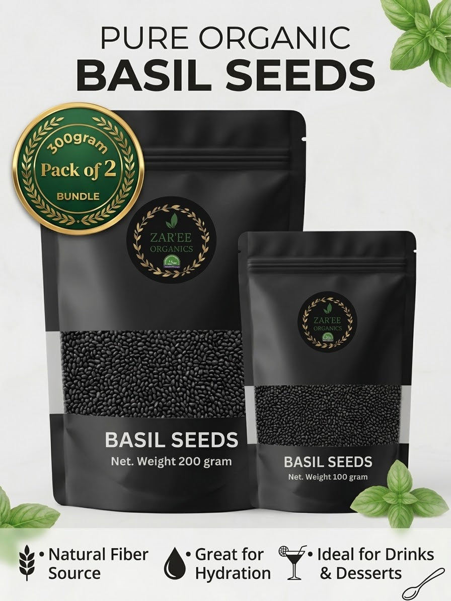 Tokhm Malanga (Basil seeds )