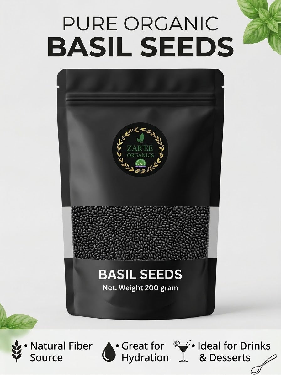 Tokhm Malanga (Basil seeds )