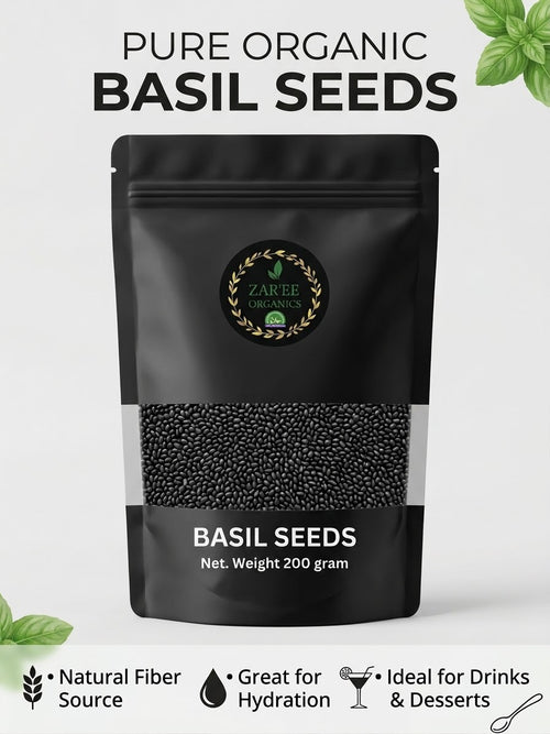 Tokhm Malanga (Basil seeds )