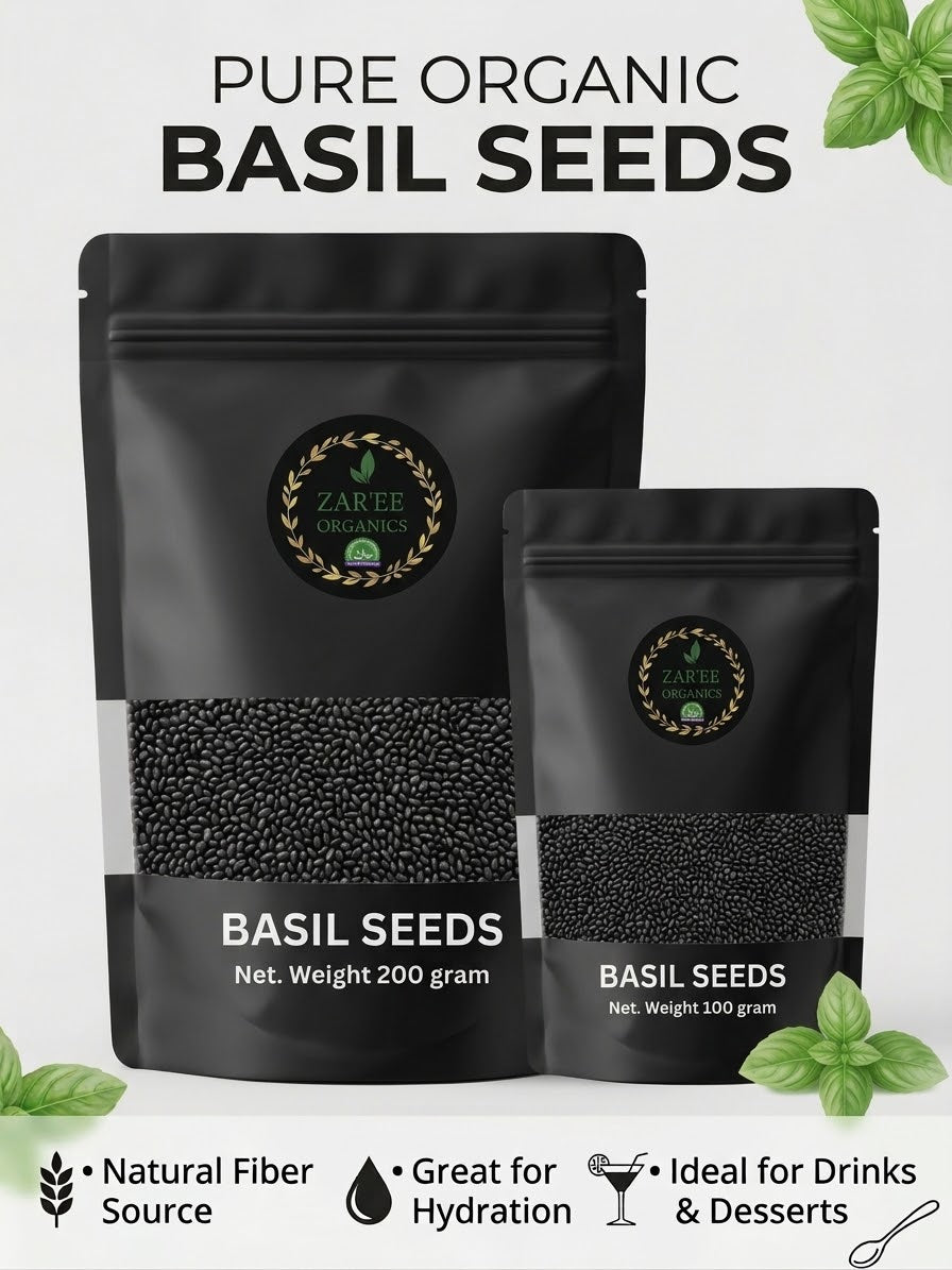 Tokhm Malanga (Basil seeds )